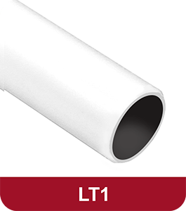 <p>Tubo de 28,6mm com 1mm de espessura em aço galvanizado 1010 SAE com revestimento em polipropileno. Também disponível na bitola de 27,6mm.</p>
